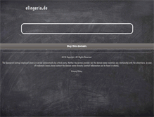 Tablet Screenshot of elingeria.de